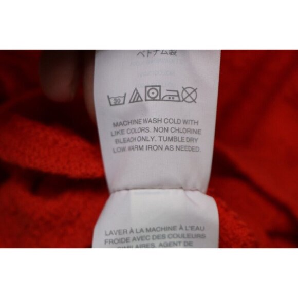 Madewell Orange Short Sleeve Wrap Top-Size Medium-Tie Front - Picture 7 of 10